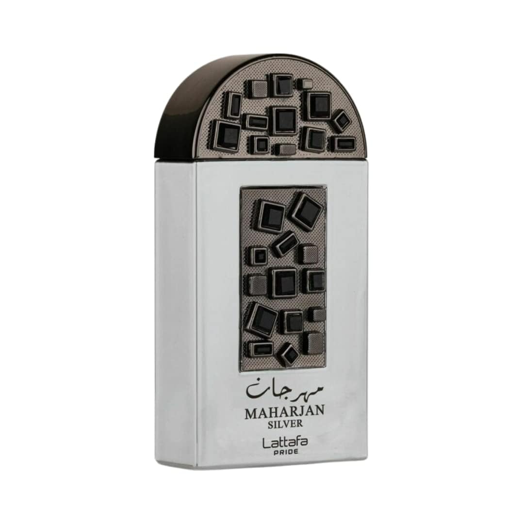 Lattafa Perfumes Maharjan Silver for Unisex Eau de Parfum Spray 100ML
